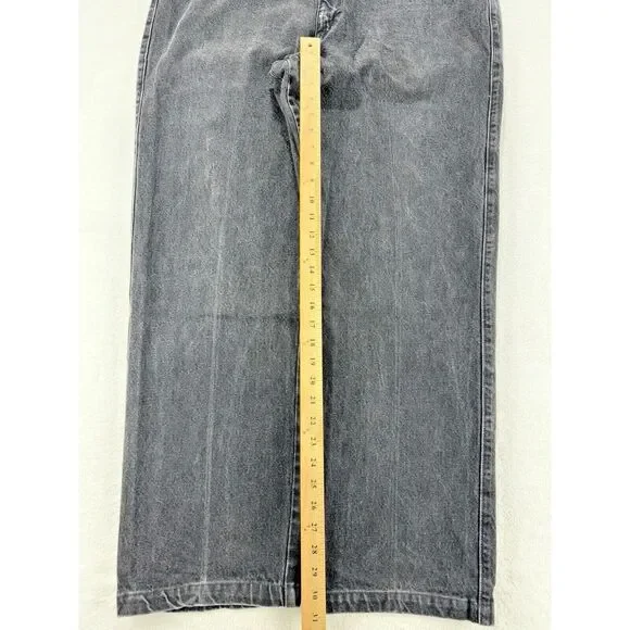 Marithe Francois Girbaud VTG Jeans Men 36x31 Black Baggy Wide Leg Y2K 90s Skater